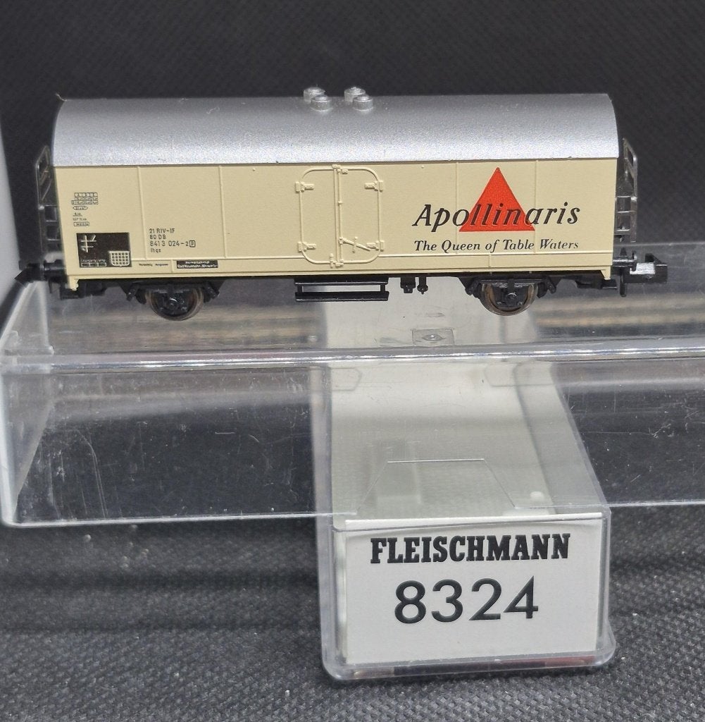 Fleischmann 8324 - koelwagen Ihqs ´Apollinaris´ (15218), Gebruikt, Gelijkstroom, Fleischmann, Wagon