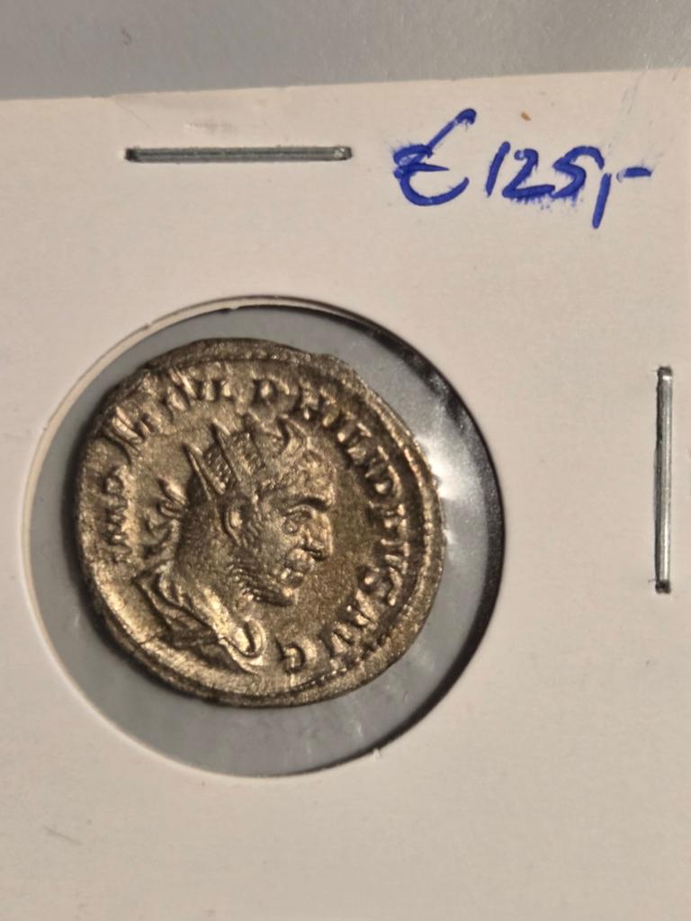 Romeinse munt: Keizer Philippus I Arabus (244-249 n.Chr.), Ophalen of Verzenden, Losse munt, Zilver