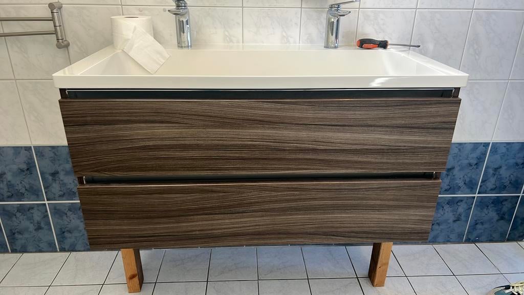 Badkamermeubels, Huis en Inrichting, Badkamer | Badkamermeubels, Overige typen, Zo goed als nieuw, Minder dan 100 cm, 25 tot 50 cm