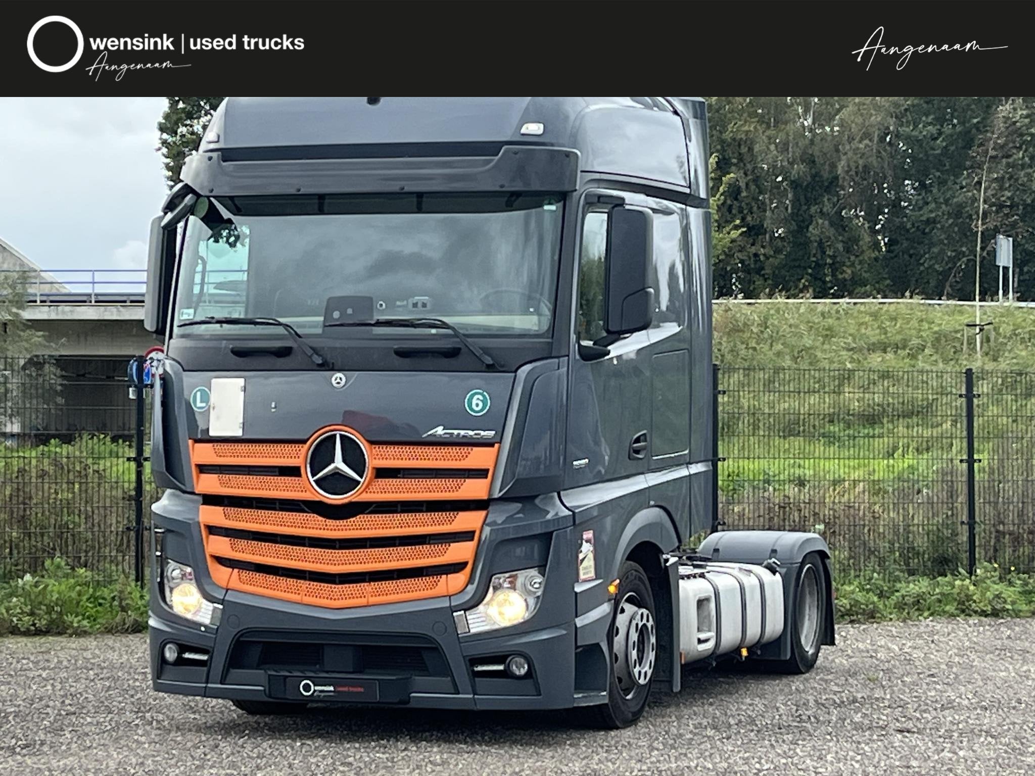 Mercedes-Benz Actros 1851 Lowliner 4x2 | Parking clima | 2 d, Auto's, Automaat, Stof, 510 pk, Mercedes-Benz