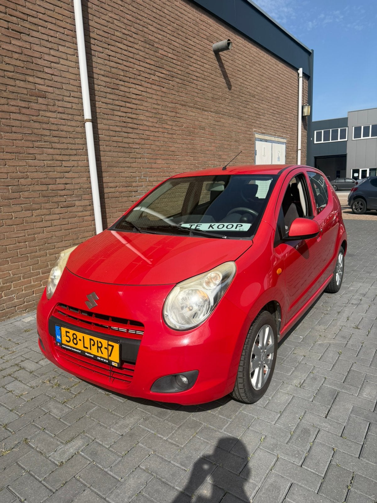 Suzuki Alto 1.0 2010 Rood, Auto's, Voorwielaandrijving, Euro 5, Stof, 200 kg
