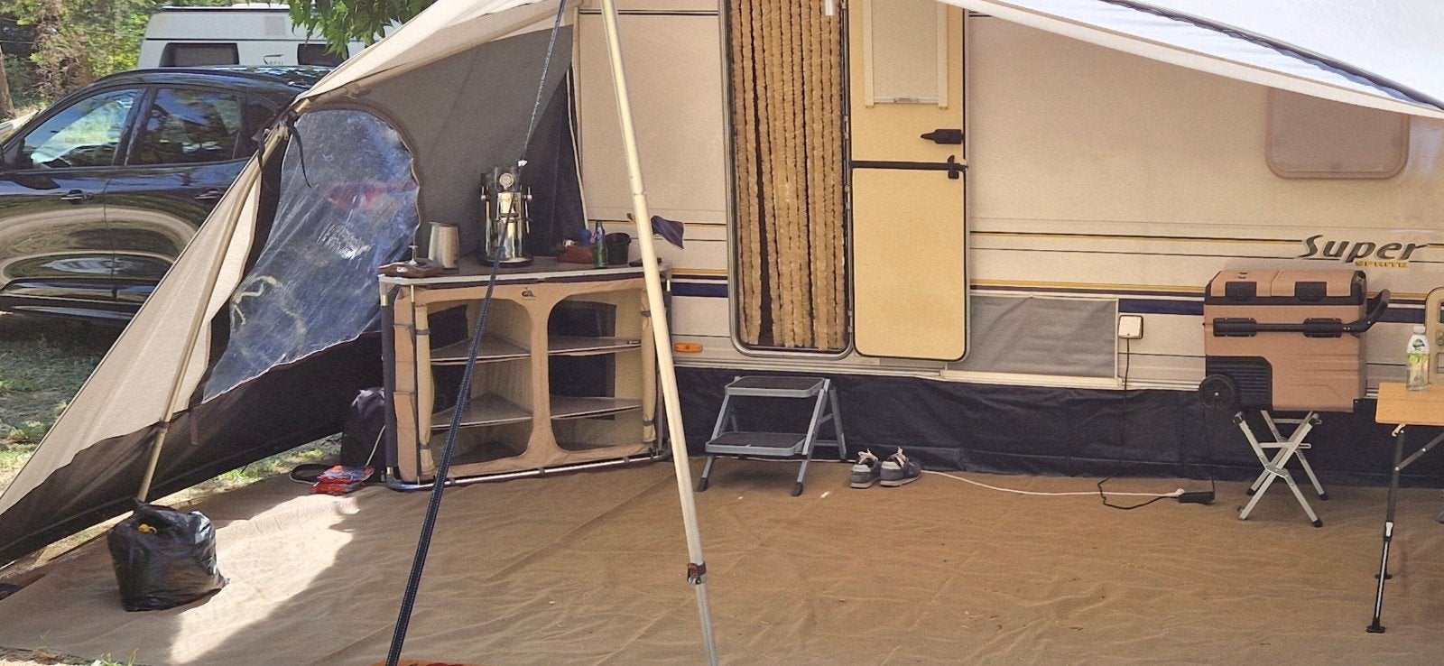 Defa camping hoekkast, Caravans en Kamperen, Ophalen, Campingkast