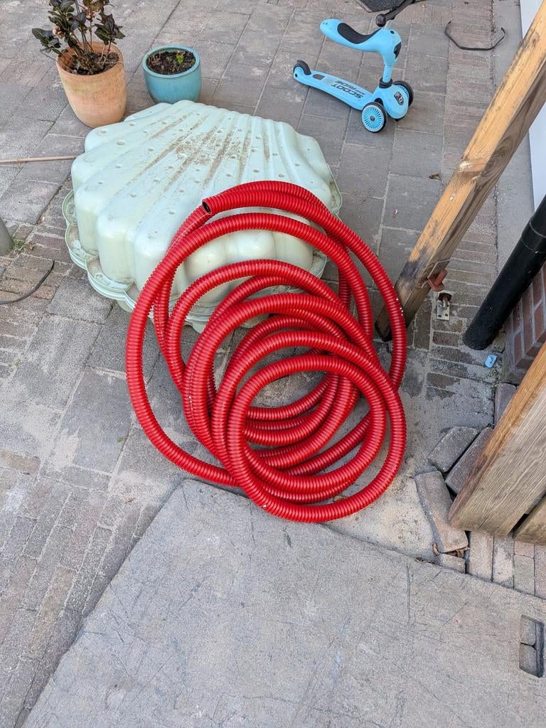 Mantelbuis 40mm doorsnee, Ophalen of Verzenden, Gebruikt, Kabel of Snoer