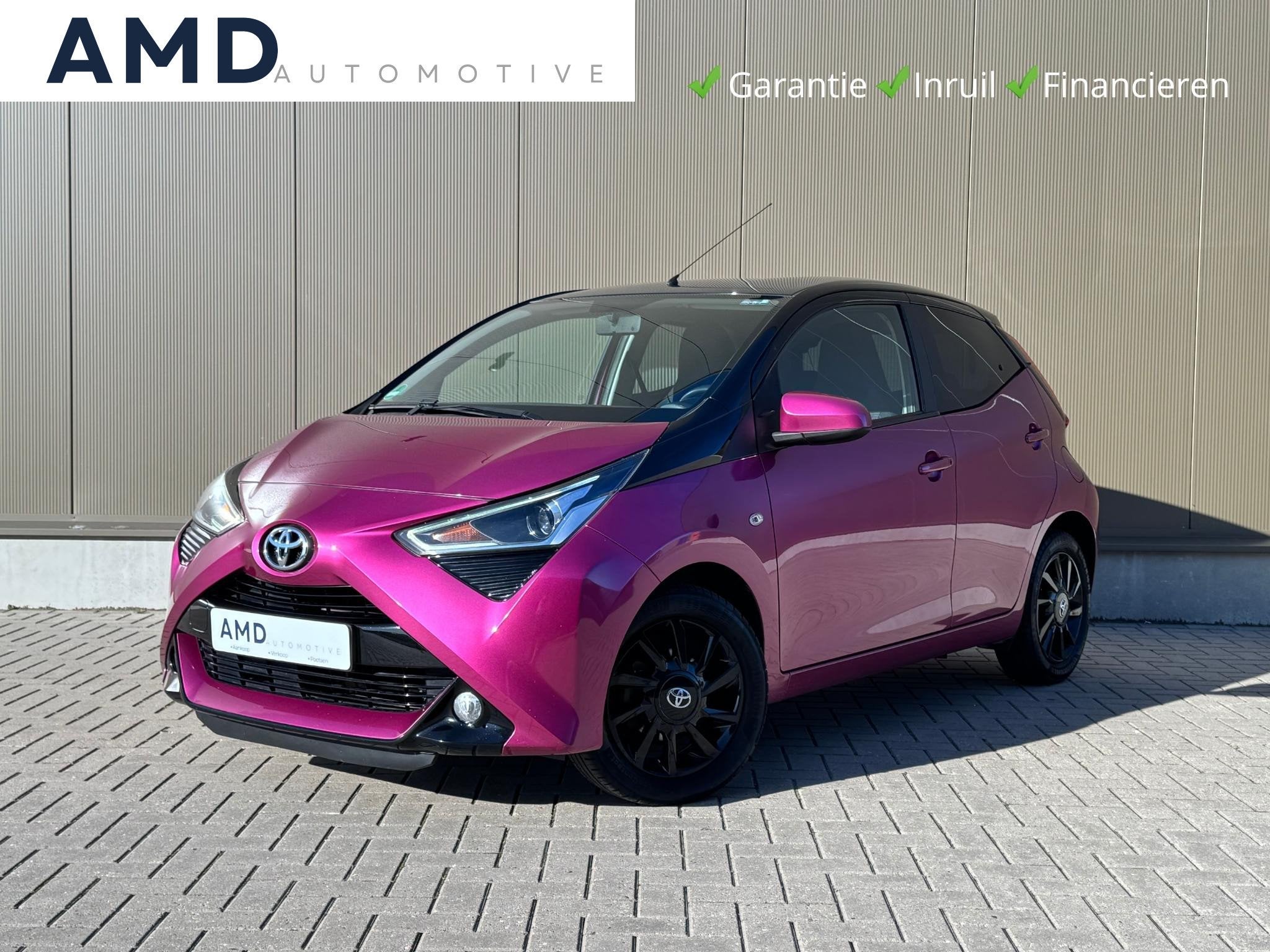Toyota Aygo 1.0 VVT-i x-cite | Apple Carplay/Android | Onder, Dealer onderhouden, Stof, Gebruikt, Overige kleuren