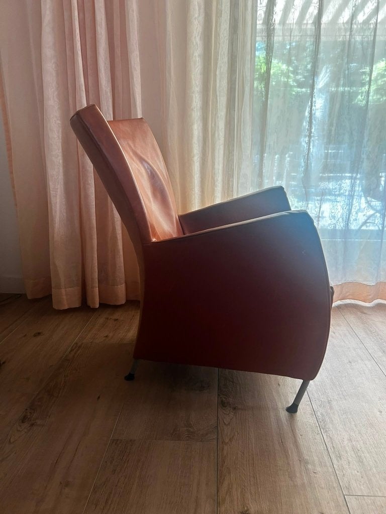 Montis Fauteuil Windy, Ophalen, Gebruikt, 100 tot 125 cm, Leer