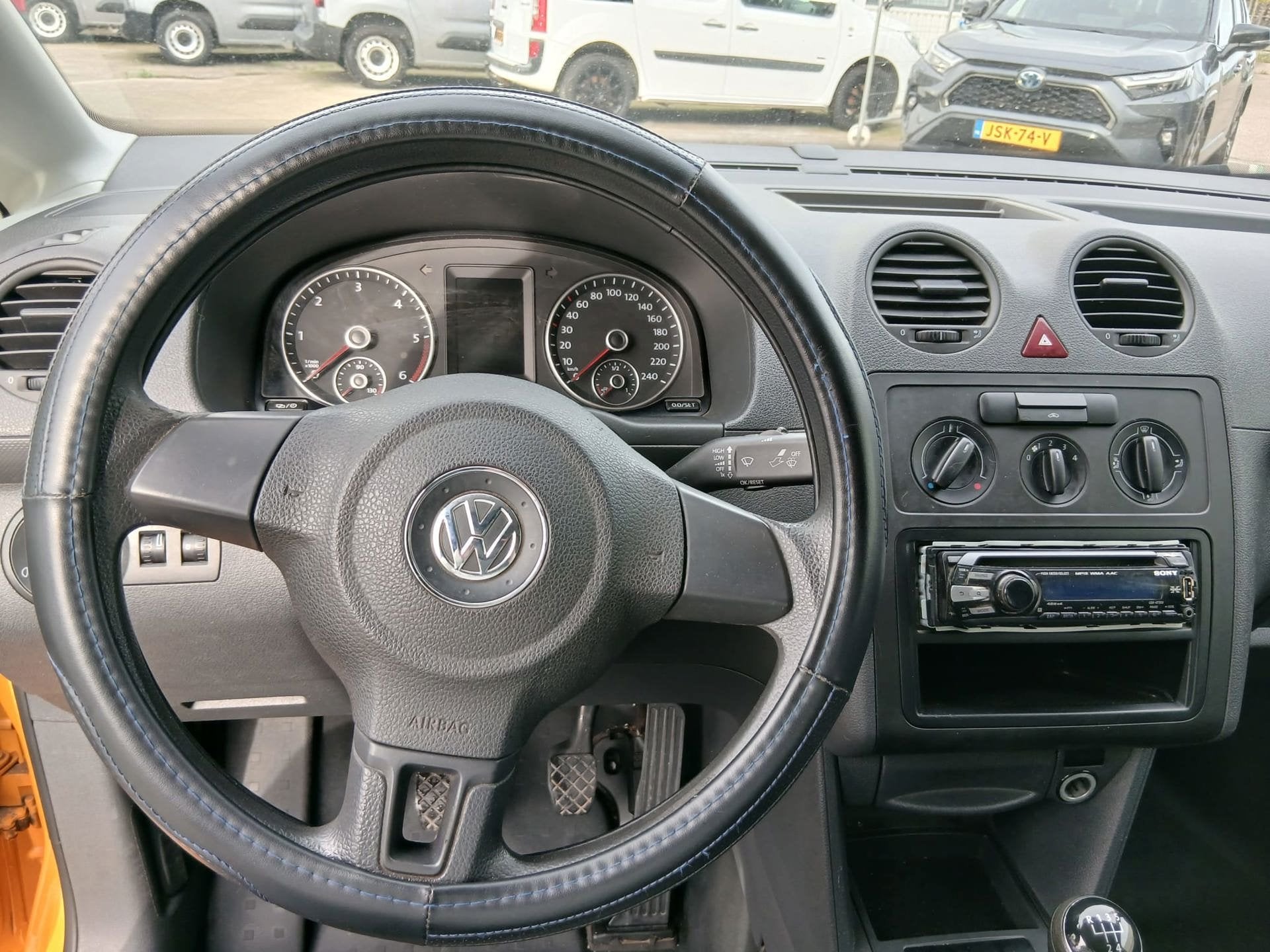 Volkswagen Caddy 1.6 TDI Economy Baseline, Auto's, Voorwielaandrijving, Stof, Gebruikt, 4 cilinders