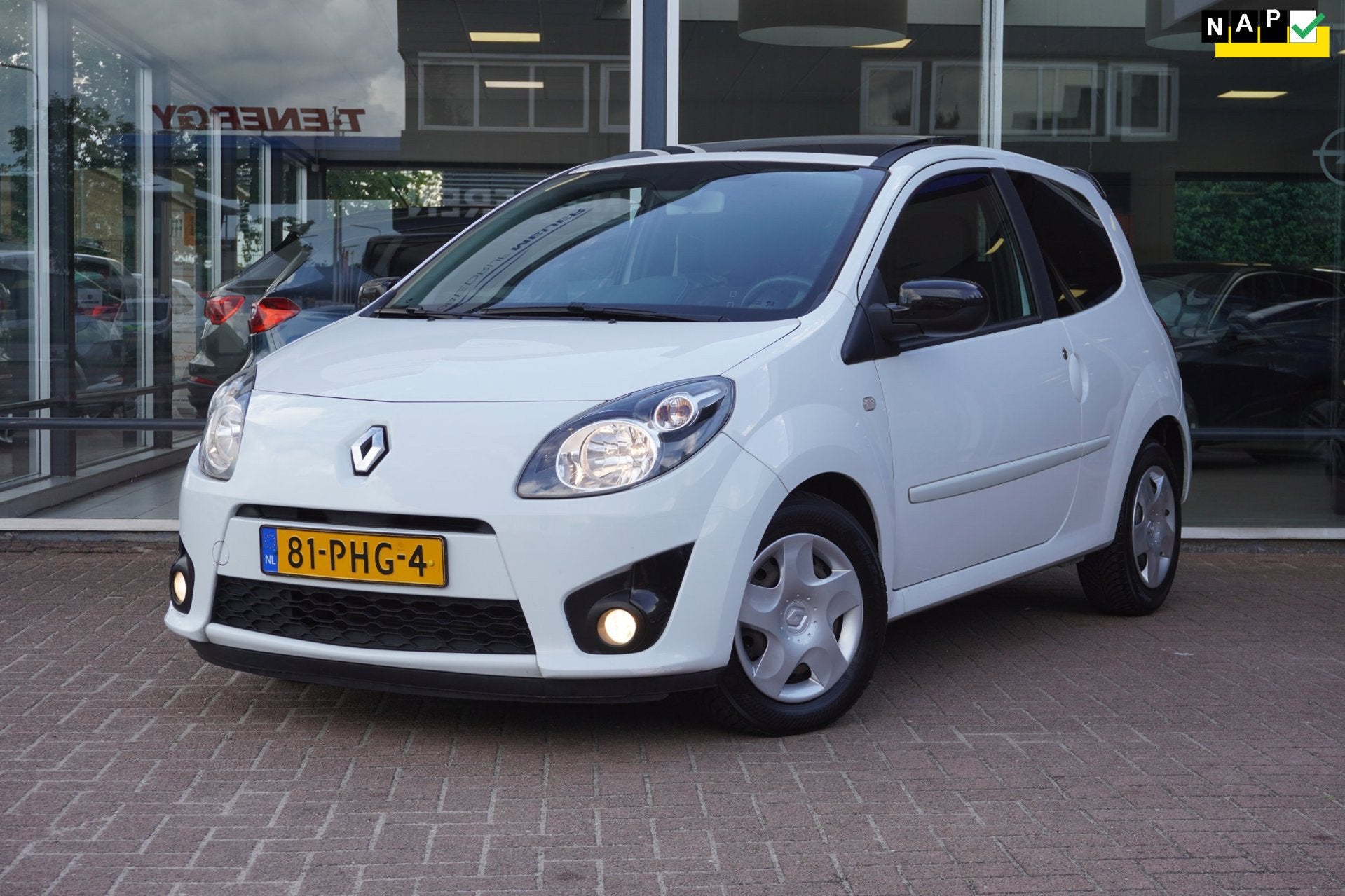 Renault Twingo 1.2-16V Dynamique | 85.000KM | Airco | Elek., Gebruikt, Zwart, 4 cilinders, 4 stoelen