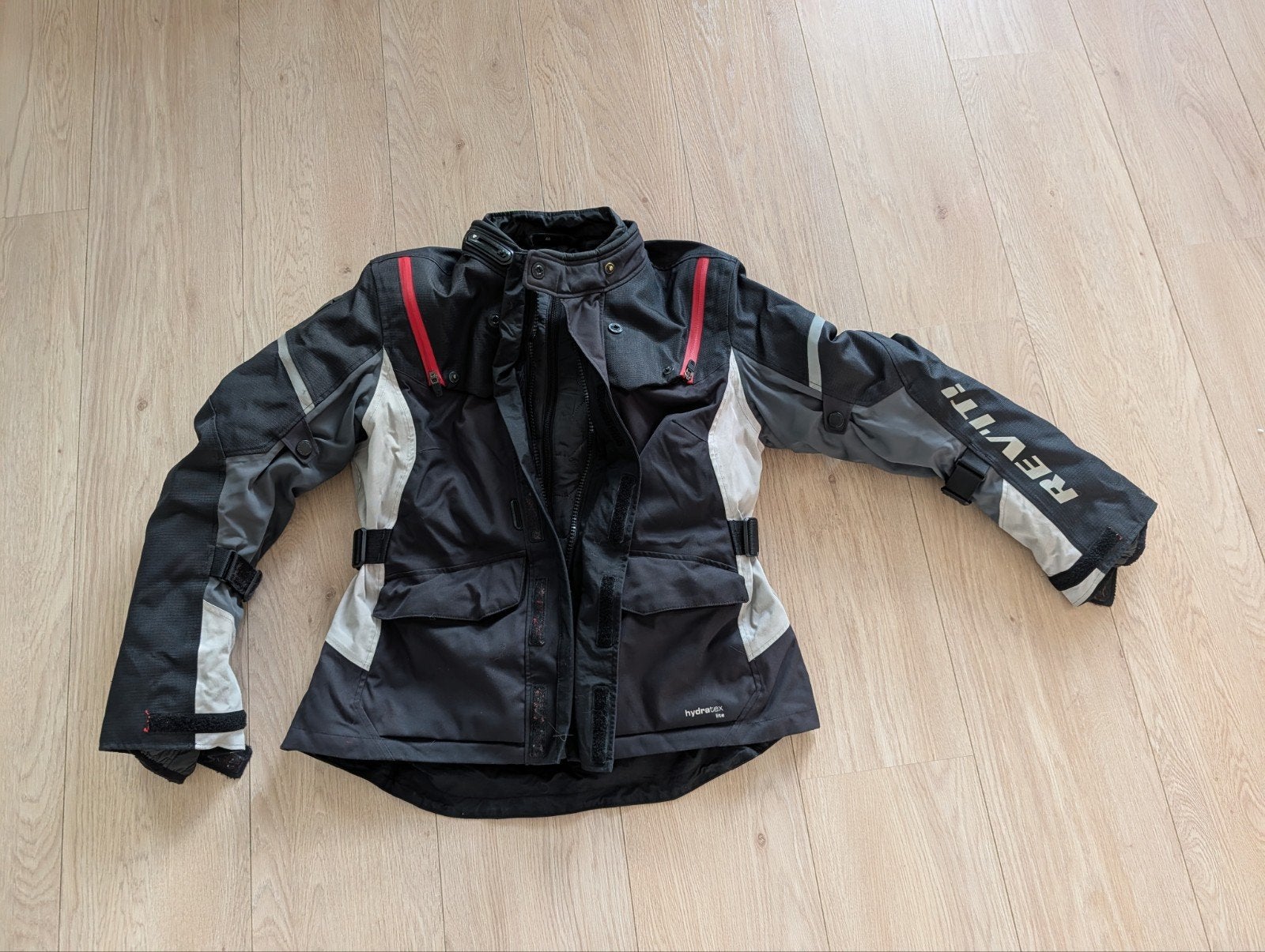 Dames Rev'it motorjas met uitneembare voering., Motoren, Jas | textiel, Ophalen of Verzenden, Rev'it, Dames