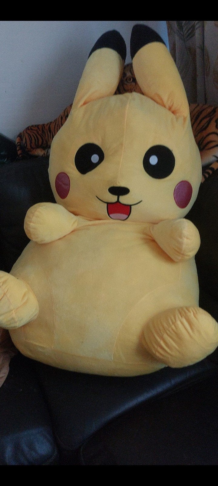 Mega Pokémon knuffel Pikachu - 1.50 meter groot, Gebruikt, Geel, Ophalen of Verzenden, Pokémon