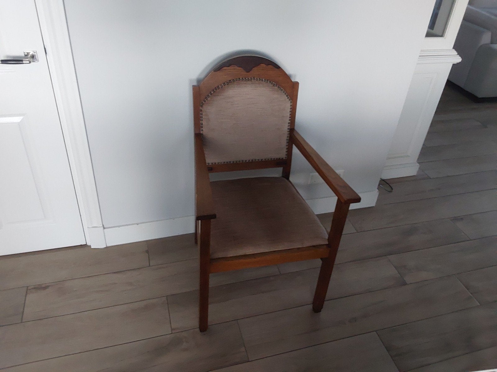Vintage rook stoel in goede staat, Ophalen