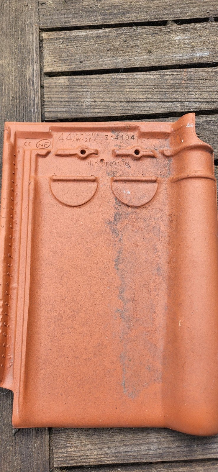 tuile du Nord dakpannen - Oranje/Rood - Diverse hoeveelhed, Doe-het-zelf en Verbouw, Dakpannen en Dakbedekking, Ophalen, Steen of Klei