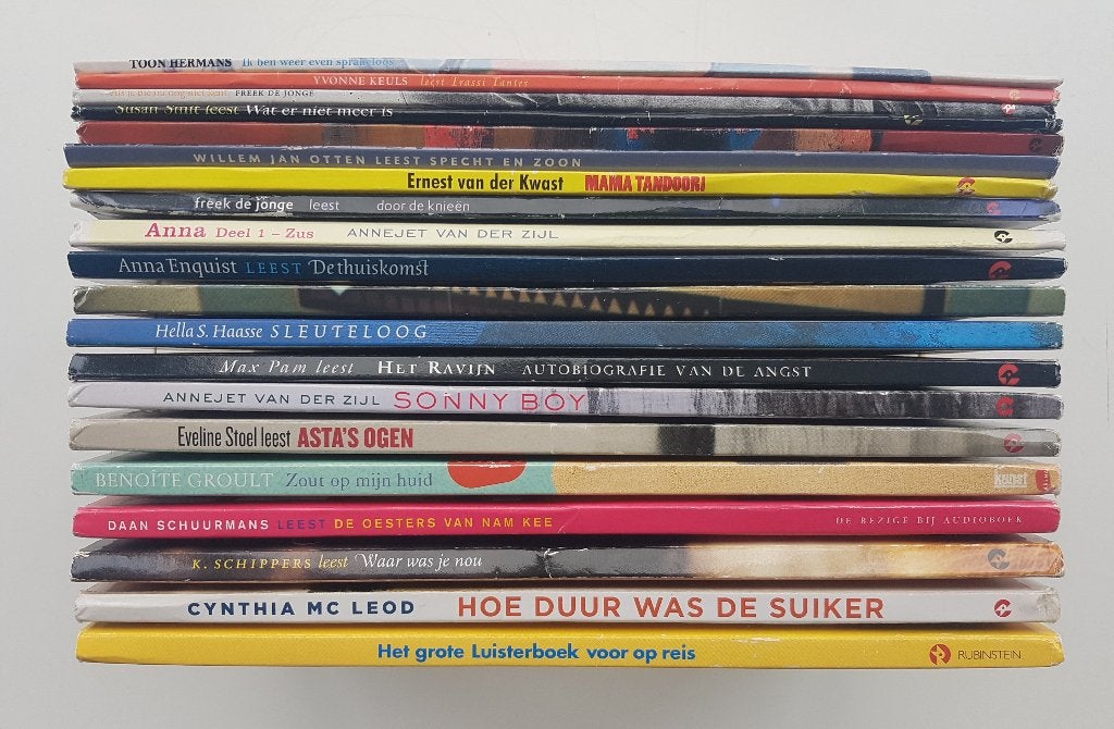 20 Luisterboeken voor €45 | Romans | Volwassenen **, Ophalen of Verzenden