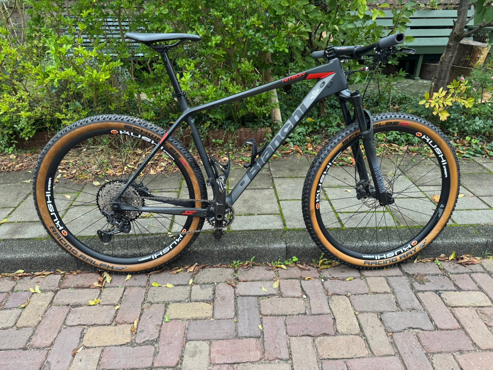 Bianchi Nitron Carbon MTB 29” –Shimano XT –DT Swiss 240 – XL, Gebruikt, Hardtail, Schijfrem, 53 tot 57 cm