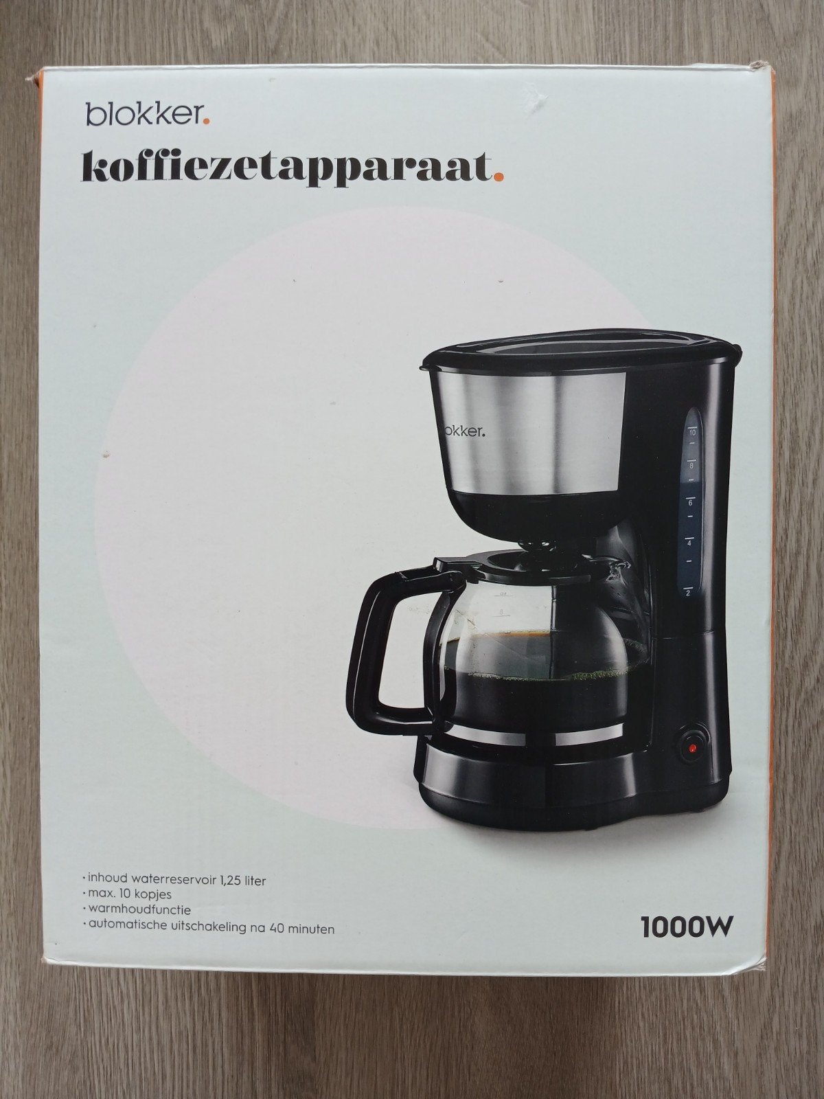 Koffiezet apparaat blokker gebruikt, Ophalen of Verzenden, Koffiemachine