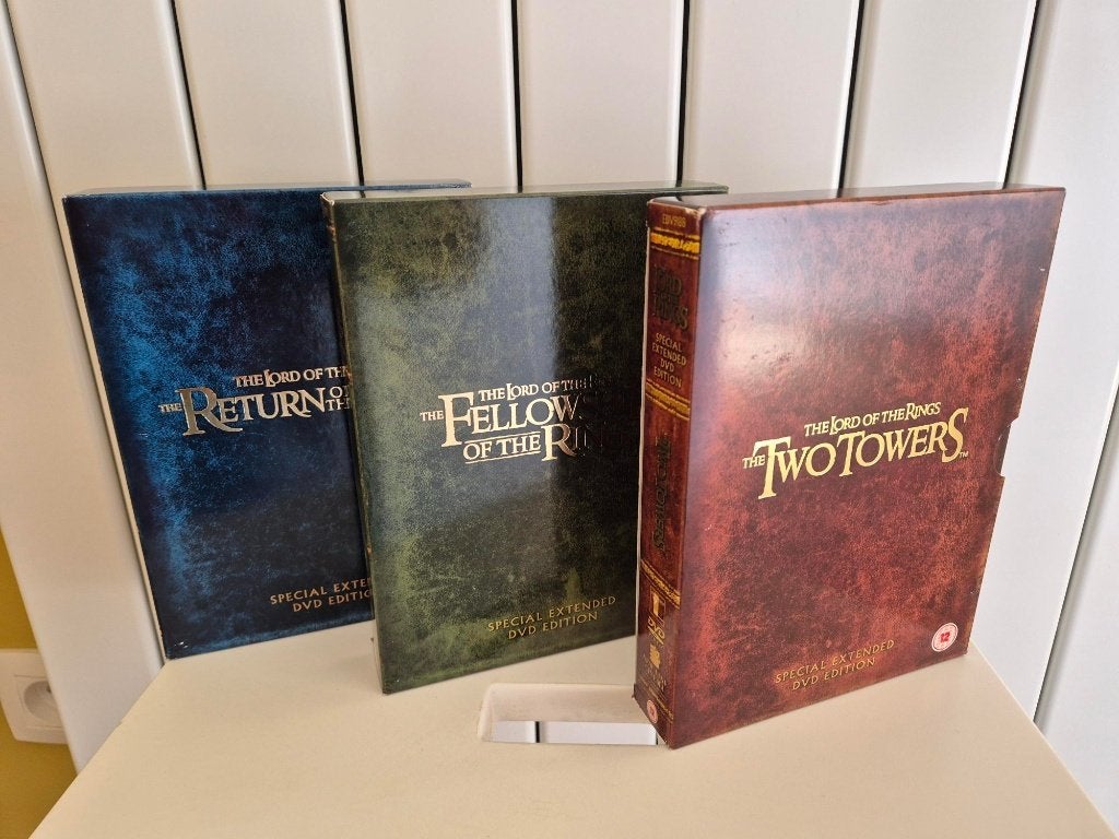 Extended Edition: Lord Of The Rings Trilogy DVD box, Ophalen of Verzenden, Gebruikt, Overige typen