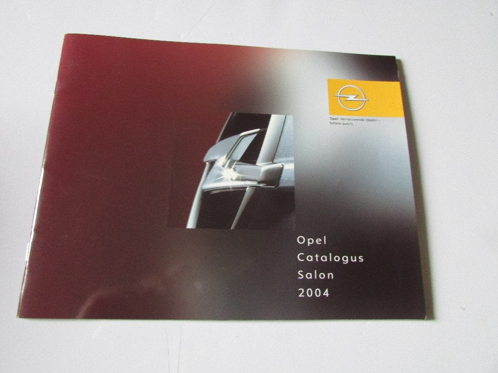 OPEL CATALOGUS 2004, Ophalen of Verzenden, Zo goed als nieuw, Diverse Auteurs, Catalogus