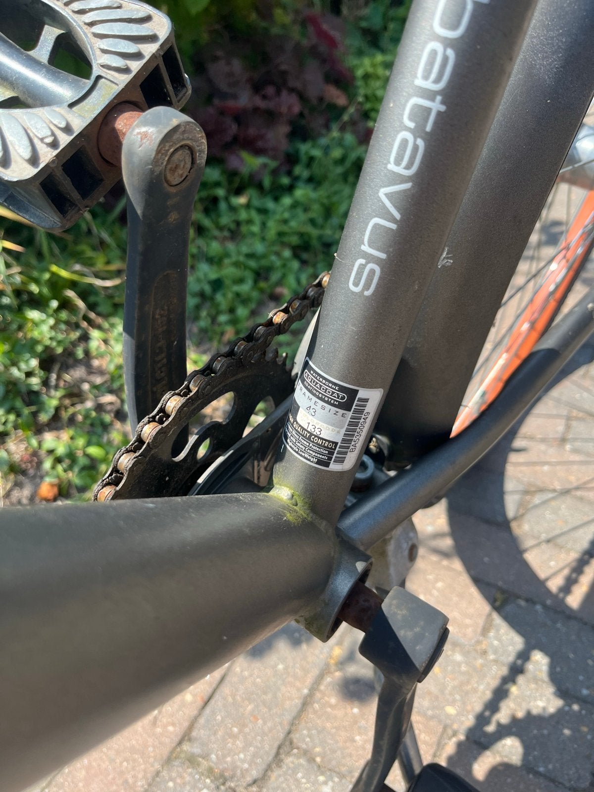 Gratis ophalen - Batavus fiets, Fietsen en Brommers, Ophalen, Terugtraprem, Batavus, 53 tot 56 cm