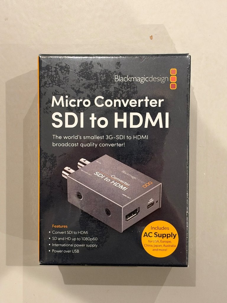 Blackmagic Micro Converter SDI naar HDMI - 100% NIEUW, Ophalen of Verzenden, Nieuw