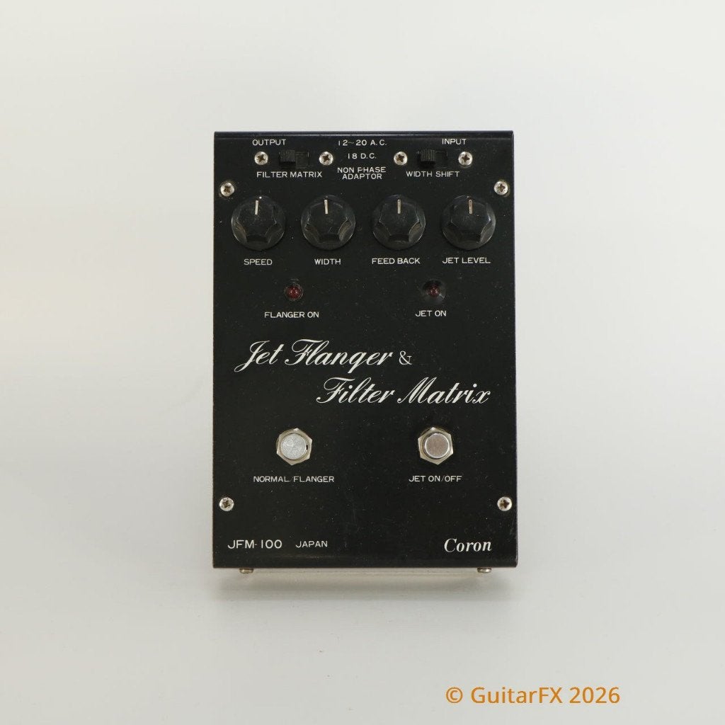 Coron JFM-100 Jet Flanger & Filter Matrix (Vintage, Reticon, Gebruikt, -, -, Ophalen of Verzenden