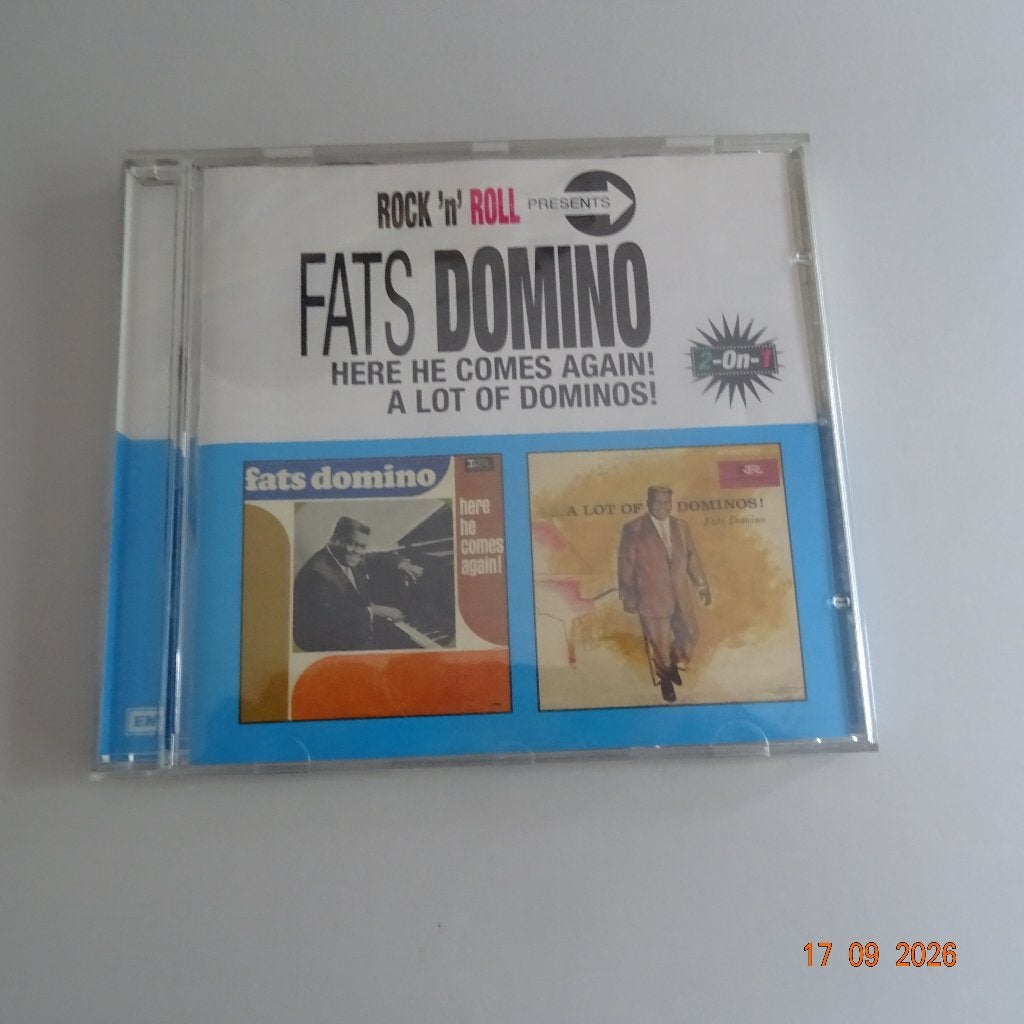 Fats Domino - Here He Comes Again / A Lot Of Dominos!, Gebruikt, Verzenden, Overige genres, Album