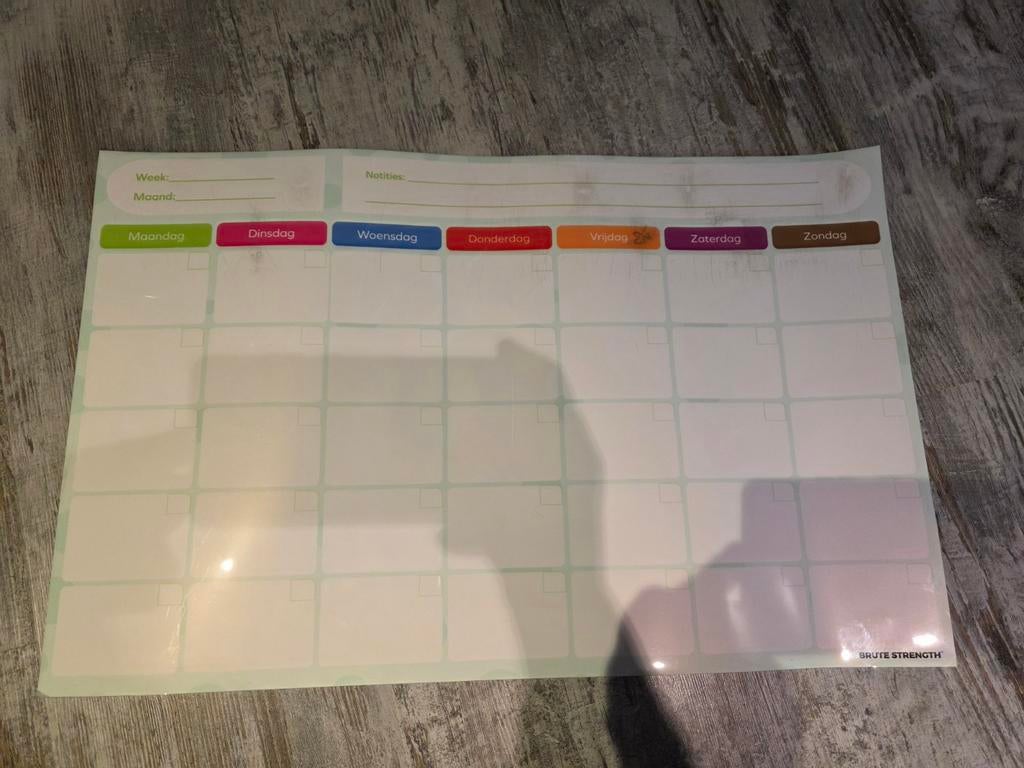 Magnetische maand/week planner, Ophalen, Zo goed als nieuw