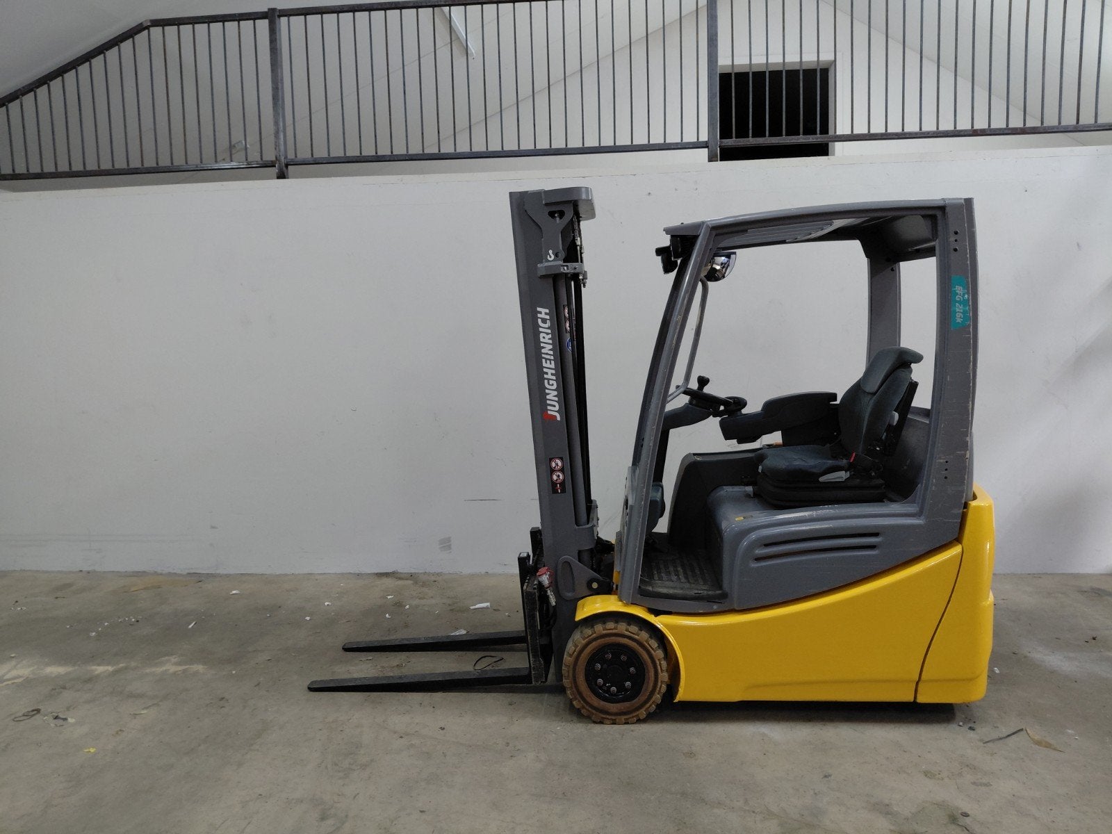 JUNGHEINRICH EFG216K - elektrische 3-wieler heftruck, Heftruck, Ophalen of Verzenden, 1000 tot 2000 kg, Linde Toyota Hyster Komatsu Nissan jungheinrich Still tcm