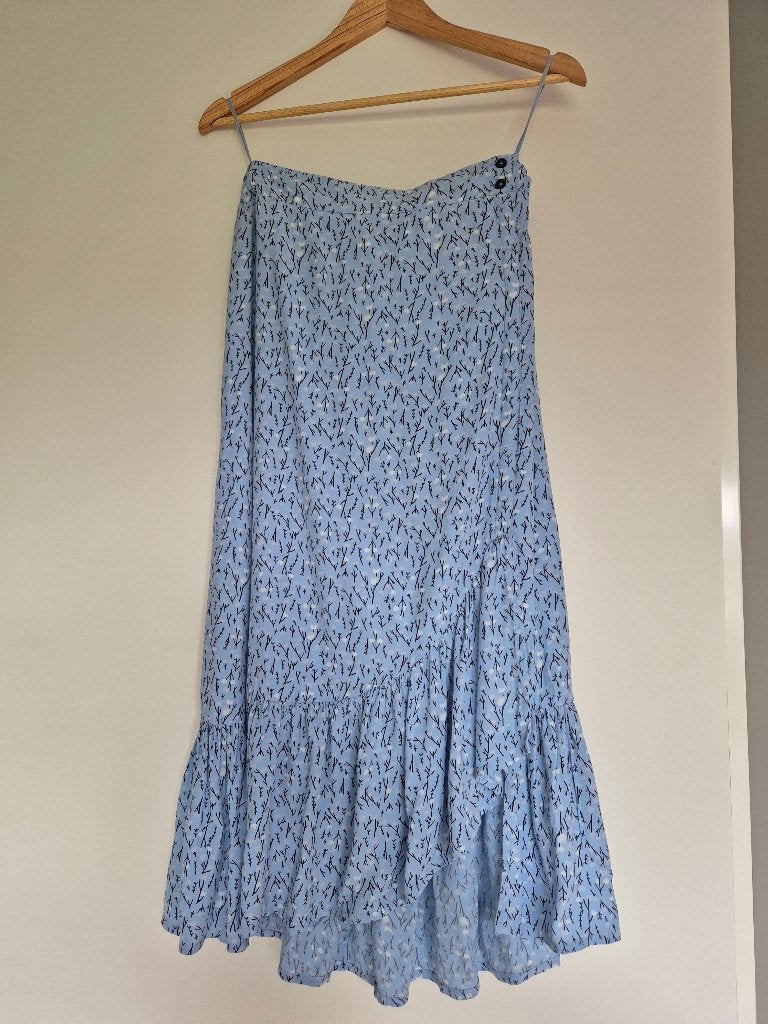Zomerrok, lichtblauw, Kleding | Dames, Rokken, Silver Creek, Blauw, Ophalen of Verzenden, Maat 36 (S)