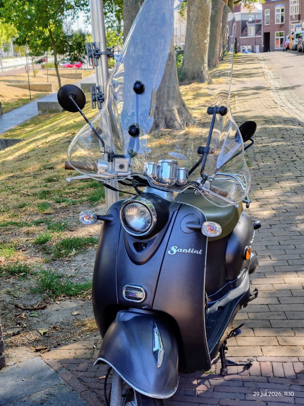 SANTINI SAN REMO SNORSCOOTER- Goed onderhouden, Gebruikt, Benzine, Ophalen, Overige merken