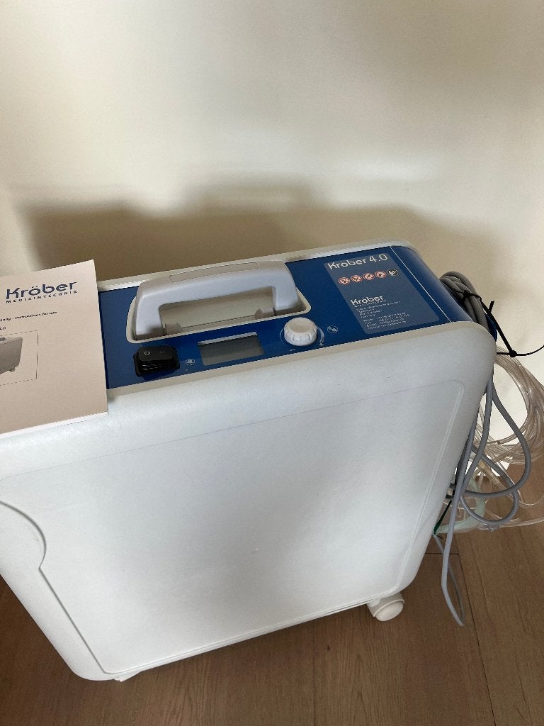 Kröber 4.0 Zuurstofconcentrator, Diversen, Verpleegmiddelen, Ophalen of Verzenden, Zo goed als nieuw