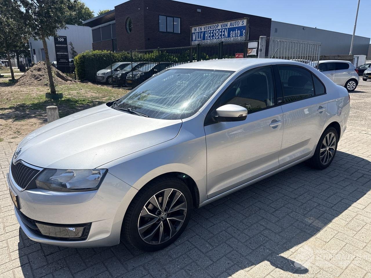 Skoda Rapid 1.2 TSi EDITION AUTOMAAT! BOUWJAAR 2016 112668 K, Auto diversen, Schadeauto's, Automaat, Infoline@skoda-auto.cz, Sedan