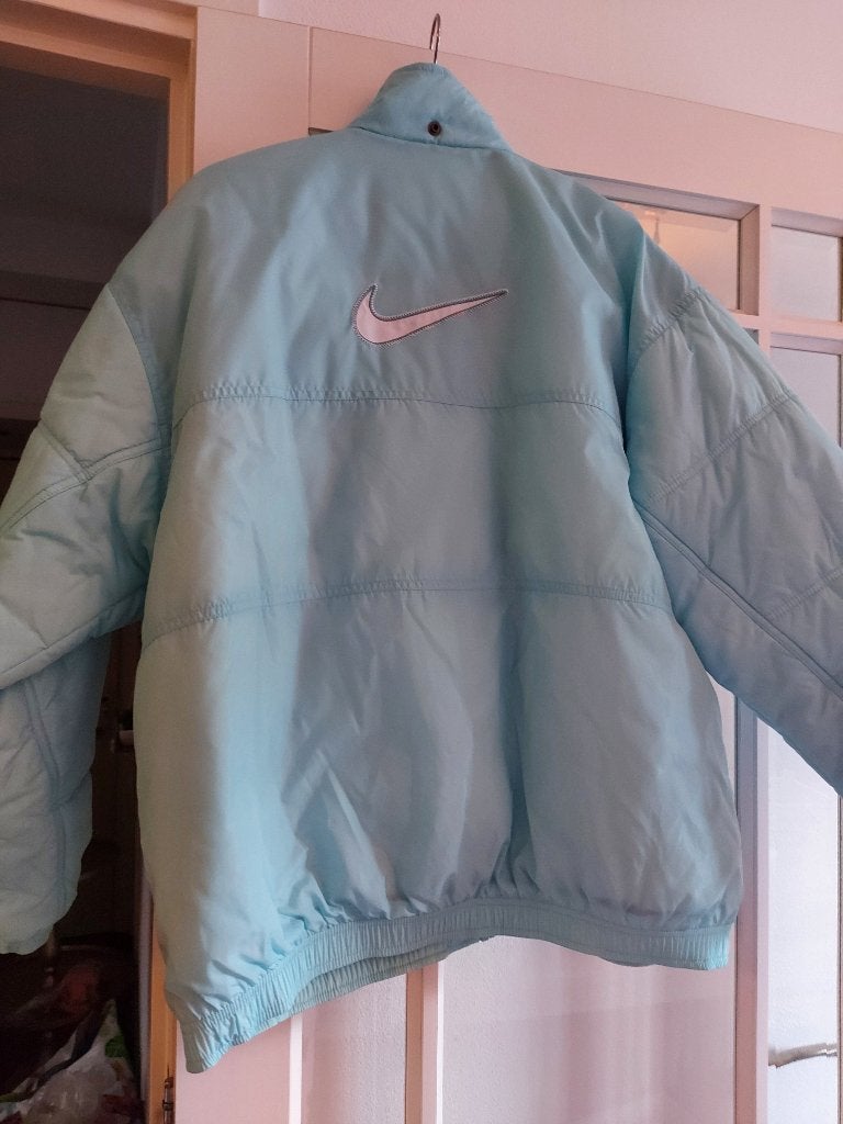Baby blauw Nike jack maat XL, Ophalen, Blauw, Maat 46/48 (XL) of groter, Nike