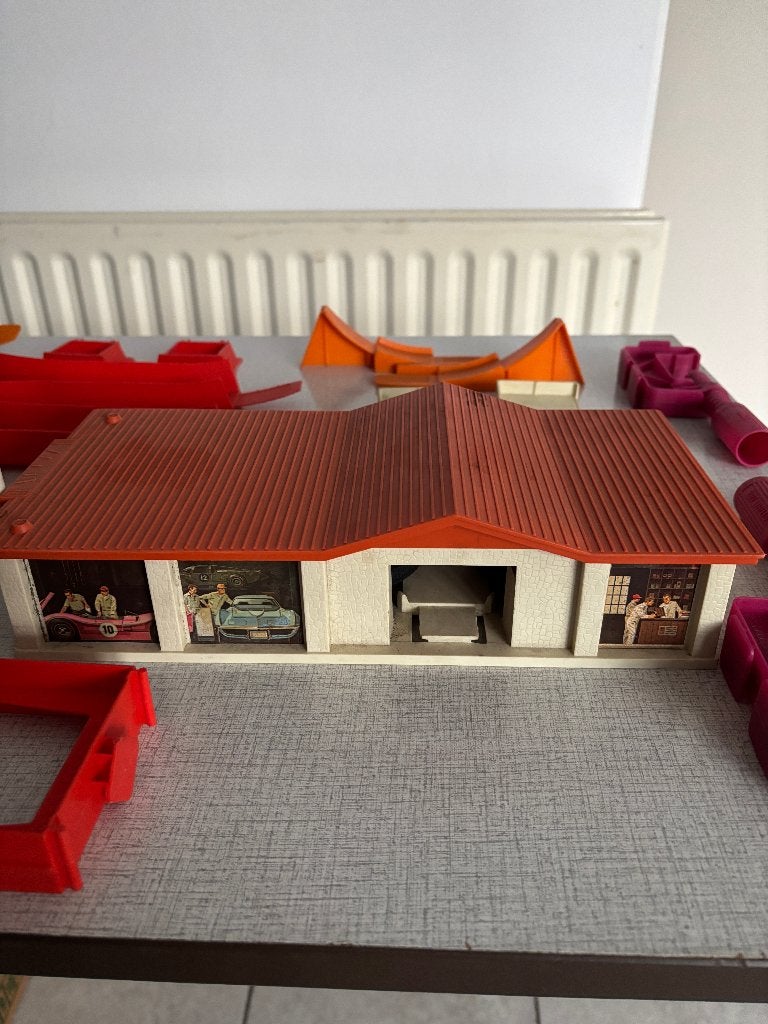 autorace baan mattel 1968, Overige merken, Ophalen of Verzenden, Racebaan, Gebruikt