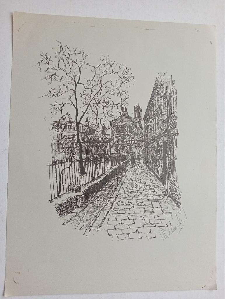 Lithografie gesigneerd, Ophalen of Verzenden