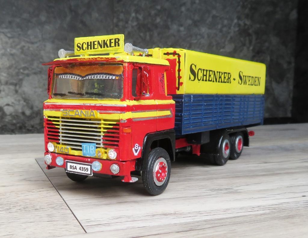 Scania 140 modelvrachtwagen, Ophalen of Verzenden, Gebruikt, Bus of Vrachtwagen, Overige merken