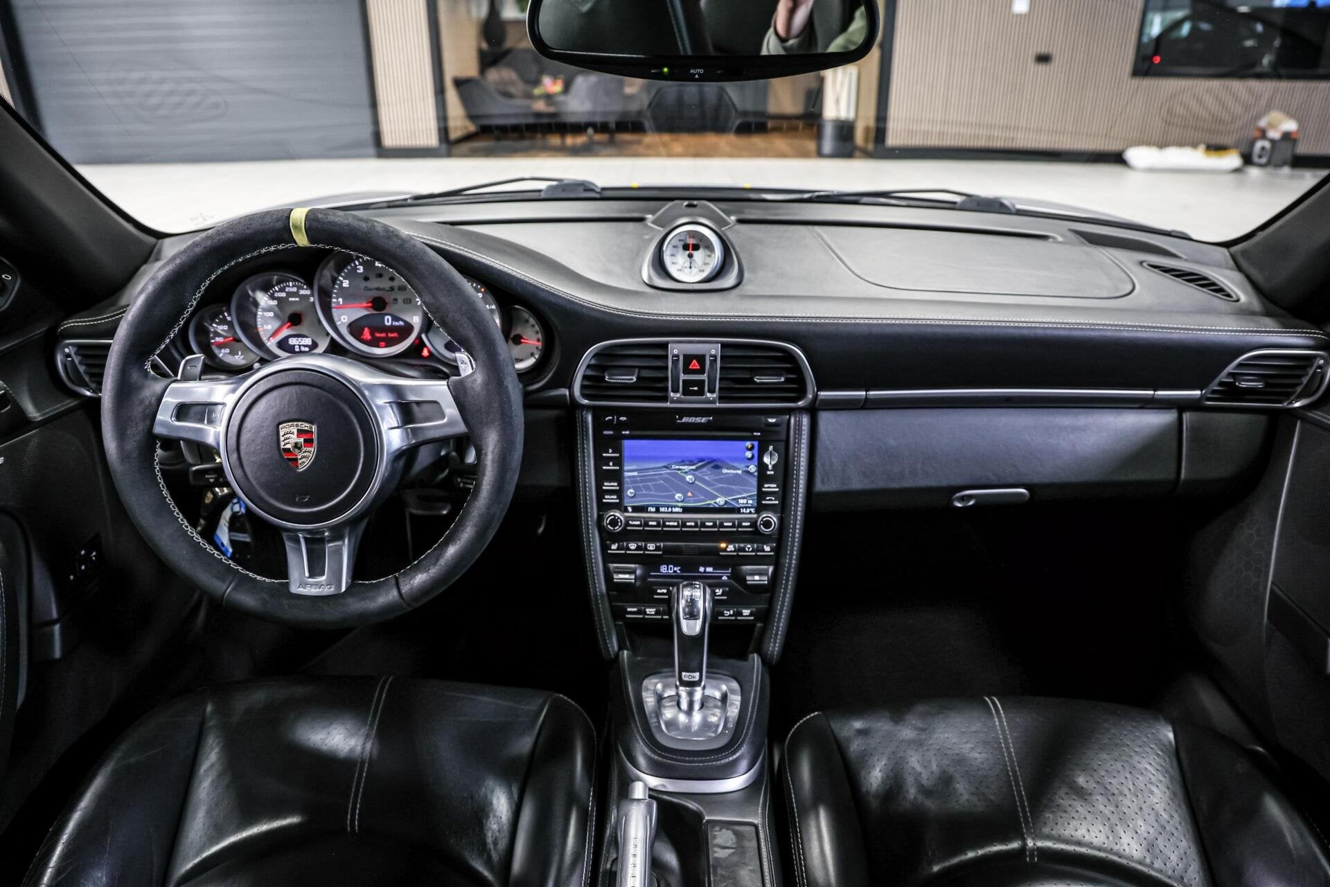 Porsche 911 3.8 Turbo S|PCCB|Schuifdak|Bose|Sportchrono, Auto's, Porsche, Automaat, Gebruikt, Zwart, 1595 kg
