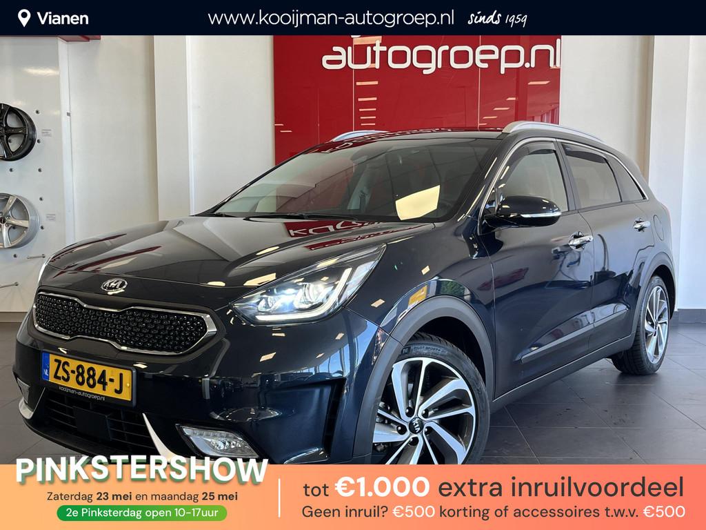 Kia Niro 1.6 GDi Hybrid ExecutiveLine ,Trekhaak ,Stoelverwar, Euro 6, 2 kWh, Blauw, 23 km/l