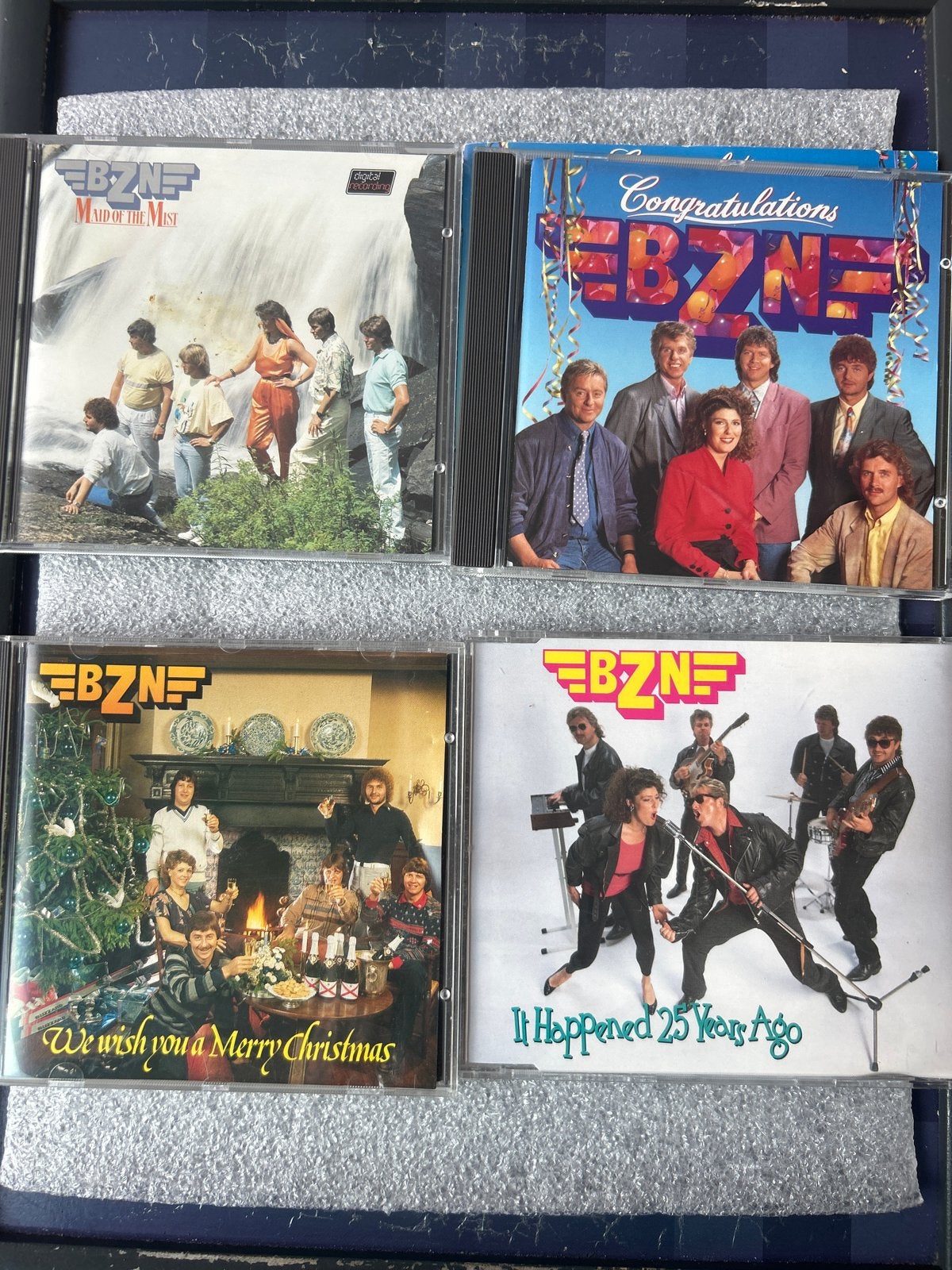 BZN CD Collectie: Maid of the Mist, Congratulations, Kerst &, Cd's en Dvd's, Gebruikt, Pop, Ophalen of Verzenden, Inclusief doosje