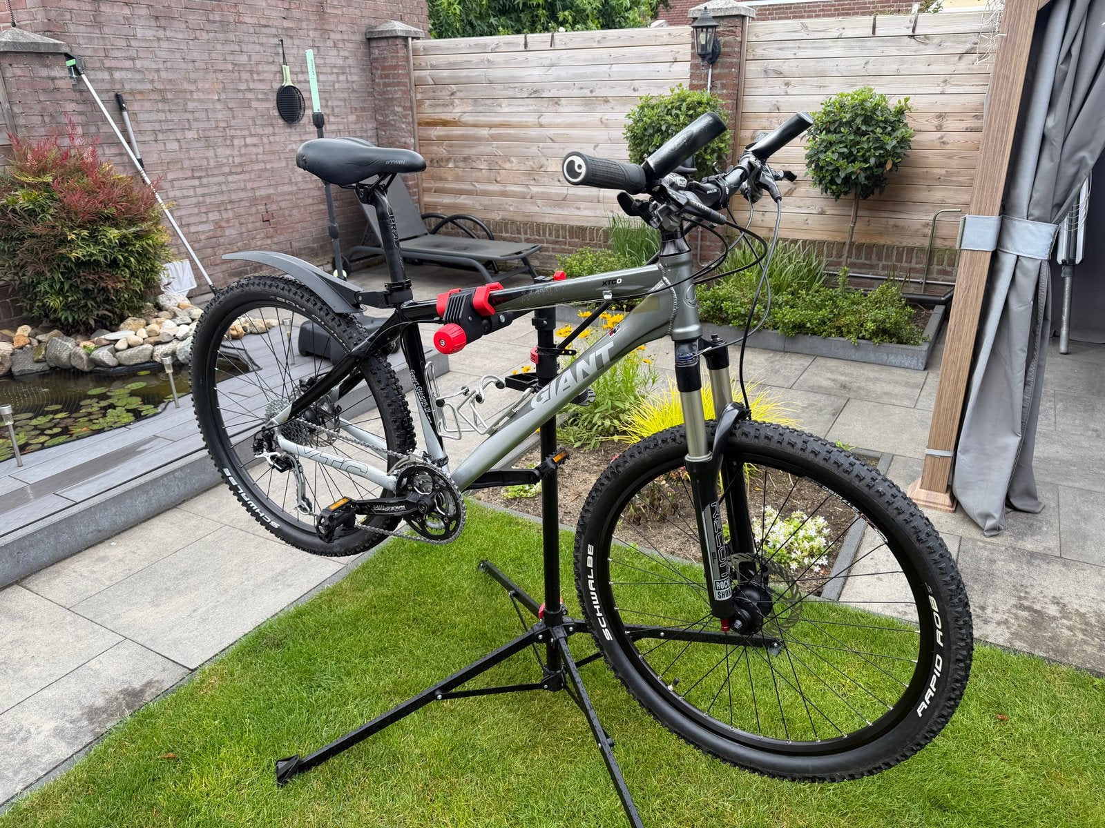 Giant Mountainbike - MTB in zeer goede staat, Fietsen en Brommers, Fietsen | Mountainbikes en ATB, Gebruikt, Heren, Giant, 49 tot 53 cm