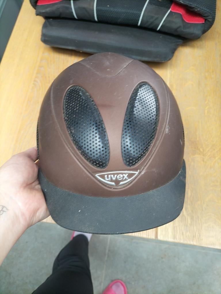 Uvex cap paardrijden helm, Dieren en Toebehoren, Ophalen of Verzenden