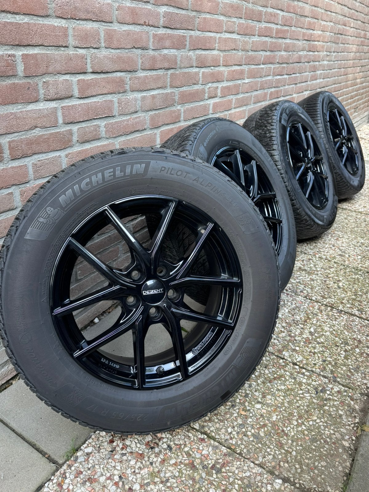 5x108 Ford Kuga 17 inch Dezent velgen | Volvo | Winterset, Auto-onderdelen, Ophalen, Gebruikt, Banden en Velgen, 17 inch