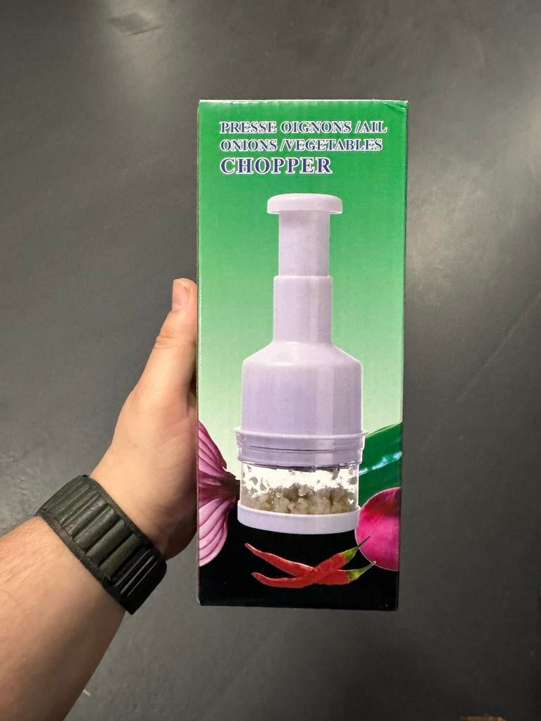 Groentesnijder / uienhakker, Ophalen of Verzenden, Zo goed als nieuw
