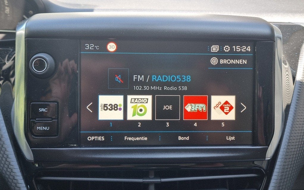 Peugeot 208 NAC Radio CarPlay, Auto diversen, Autoradio's, Zo goed als nieuw, Ophalen of Verzenden