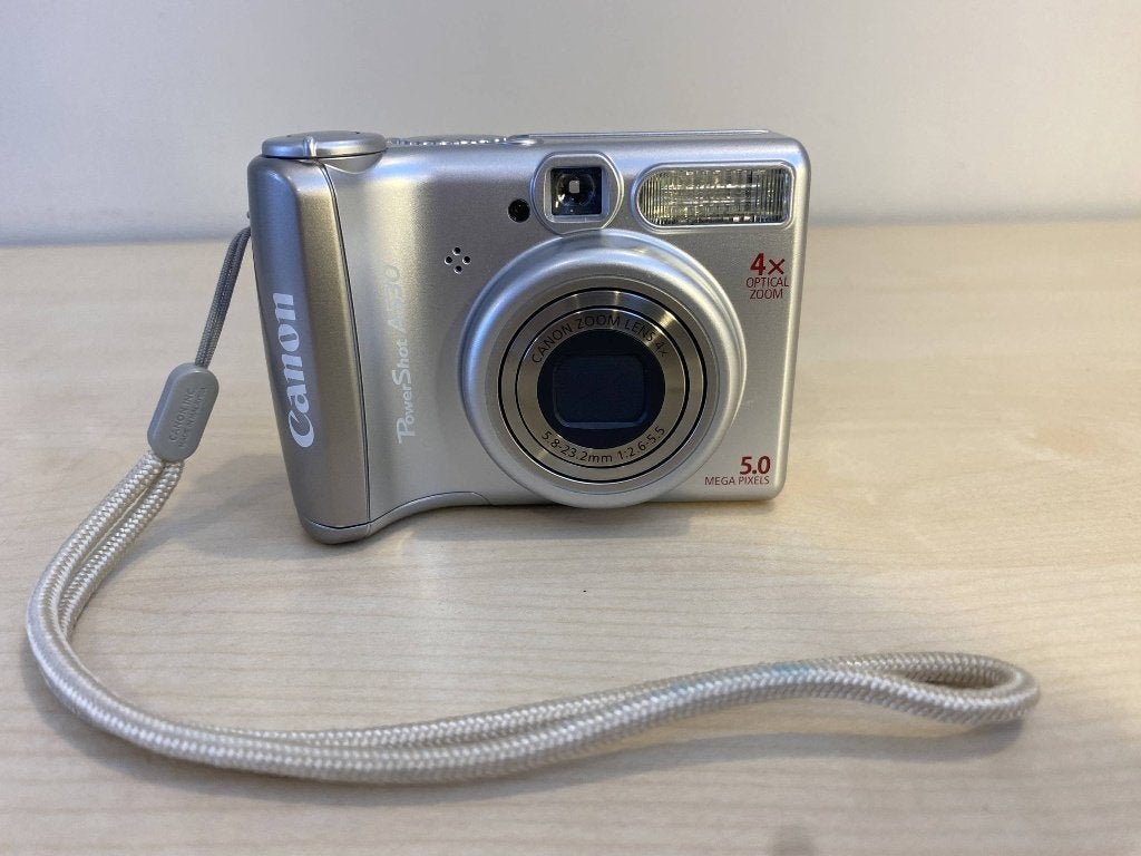 Canon PowerShot A530 Compactcamera als nieuw, Audio, Tv en Foto, Cameratas, Canon, Zo goed als nieuw, Compactcamera