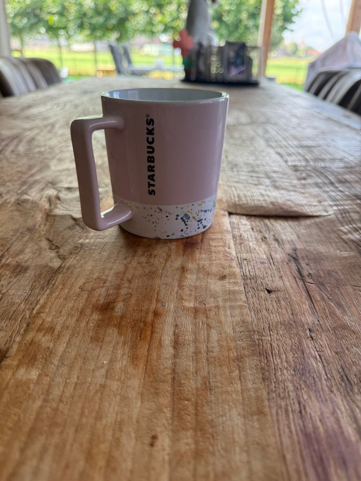 Starbucks mok Roze, Zo goed als nieuw, Overige stijlen, Starbucks, Aardewerk