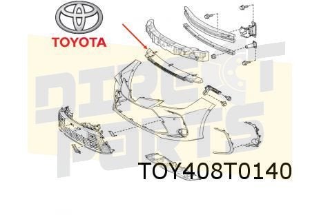 Toyota Corolla E21 (3/19-) (Sedan) schokdemper op voorbumper, -, -, Nieuw, Toyota