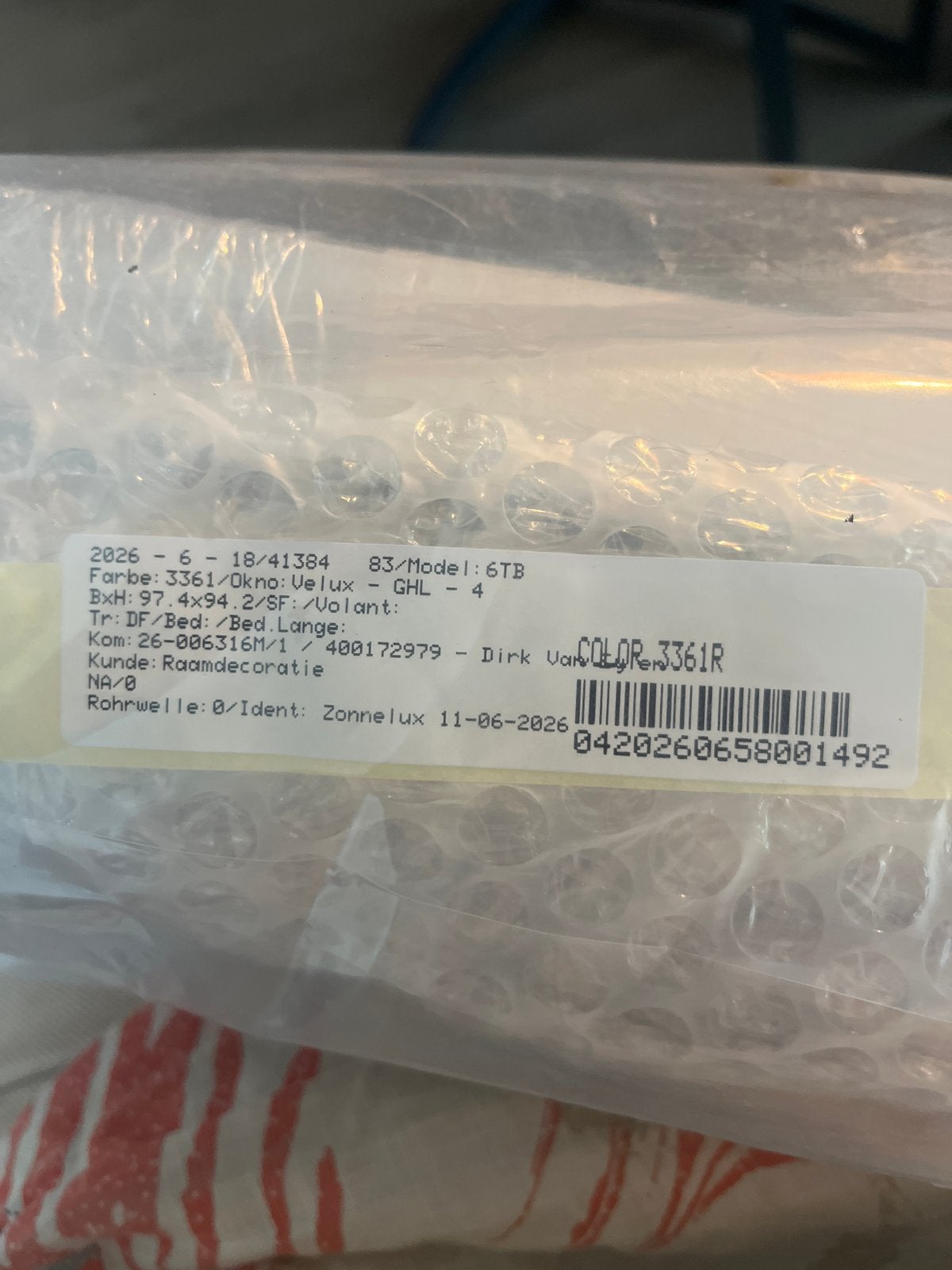 Velux GHL-4 Raamdecoratie - Kleur 3361, Ophalen of Verzenden, Nieuw