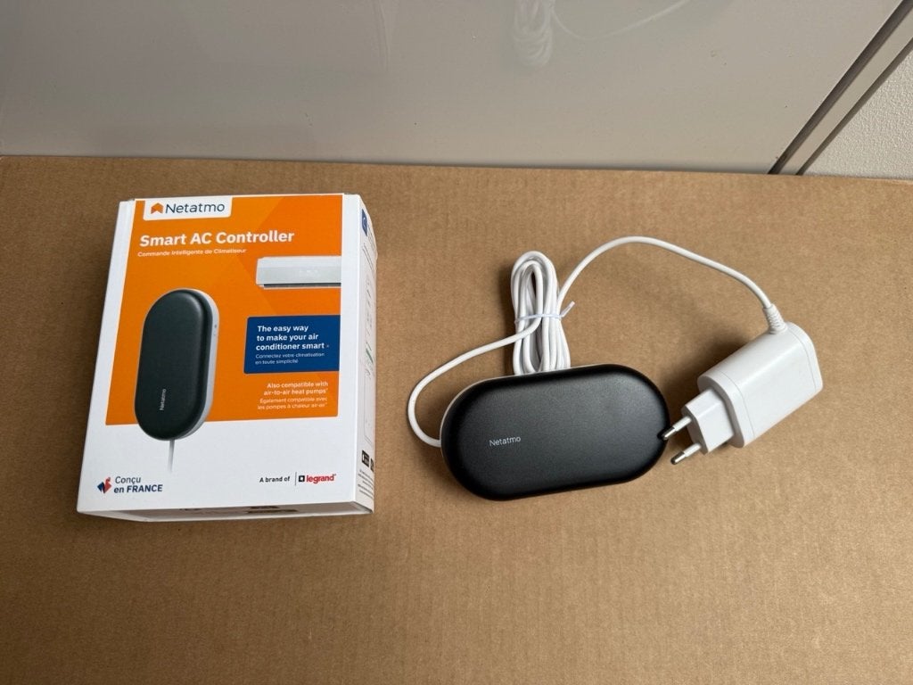 Netatmo Airco Controller, Doe-het-zelf en Verbouw, Thermostaten, Zo goed als nieuw, Slimme thermostaat, Ophalen of Verzenden