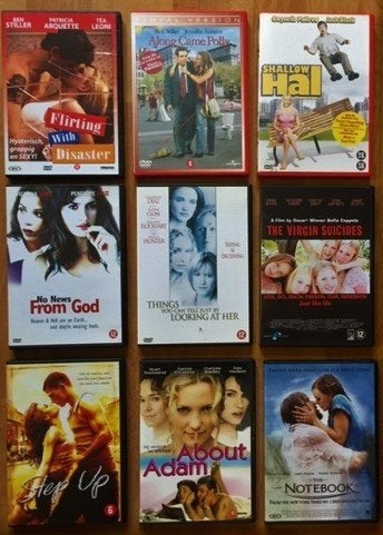 Along Came Polly, the Notebook en andere Rom-Com's, 2000 tot heden, Alle leeftijden, Zo goed als nieuw, Ophalen of Verzenden