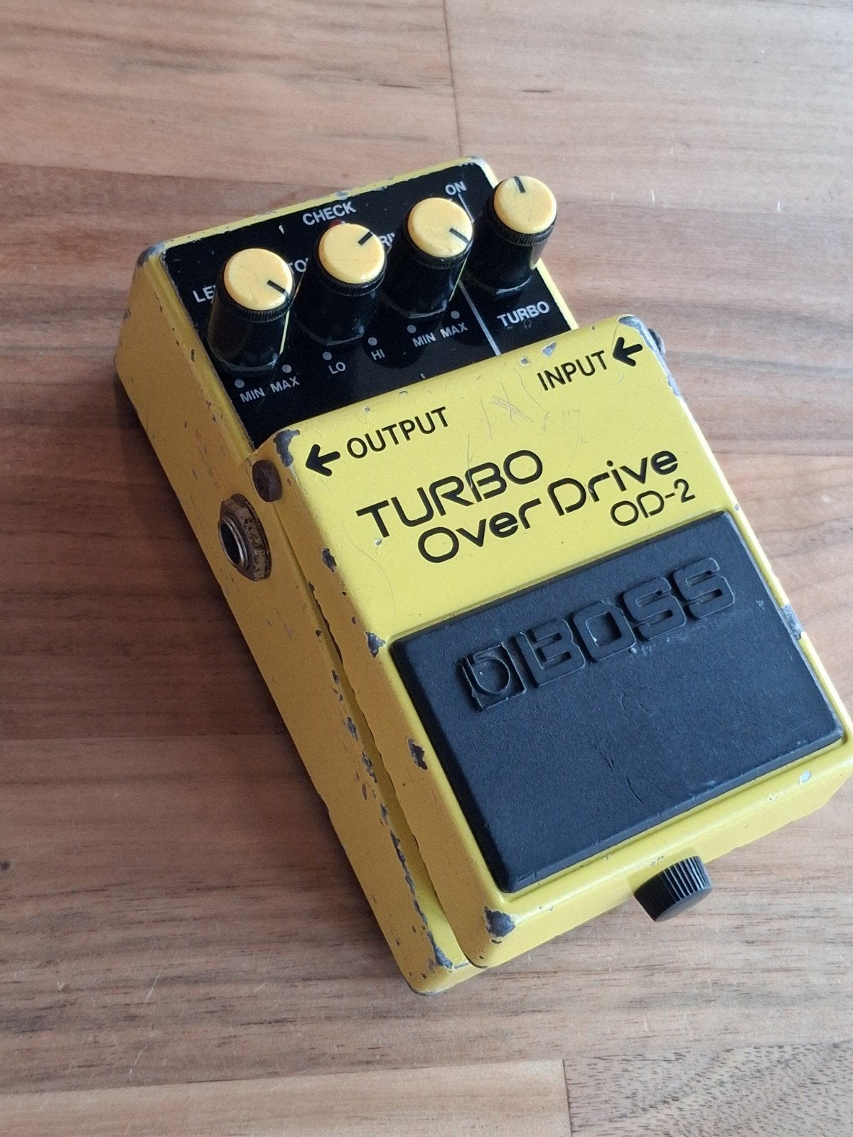 Boss OD-2 Turbo OverDrive 1987 Japan (s/n 846162), Ophalen of Verzenden, Gebruikt, Distortion, Overdrive of Fuzz