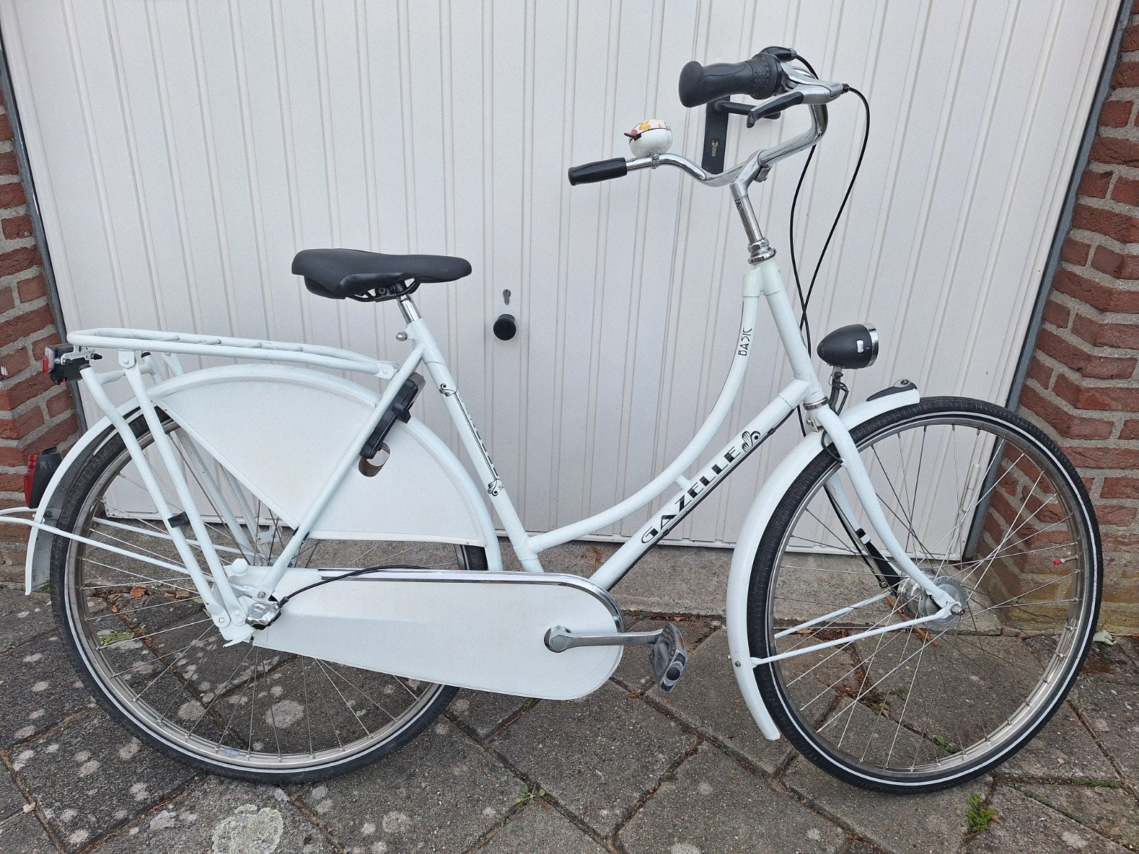 Gazelle Basic Omafiets - Zo goed als nieuw, Ophalen, Terugtraprem, 53 tot 56 cm, (Extra) lage instap